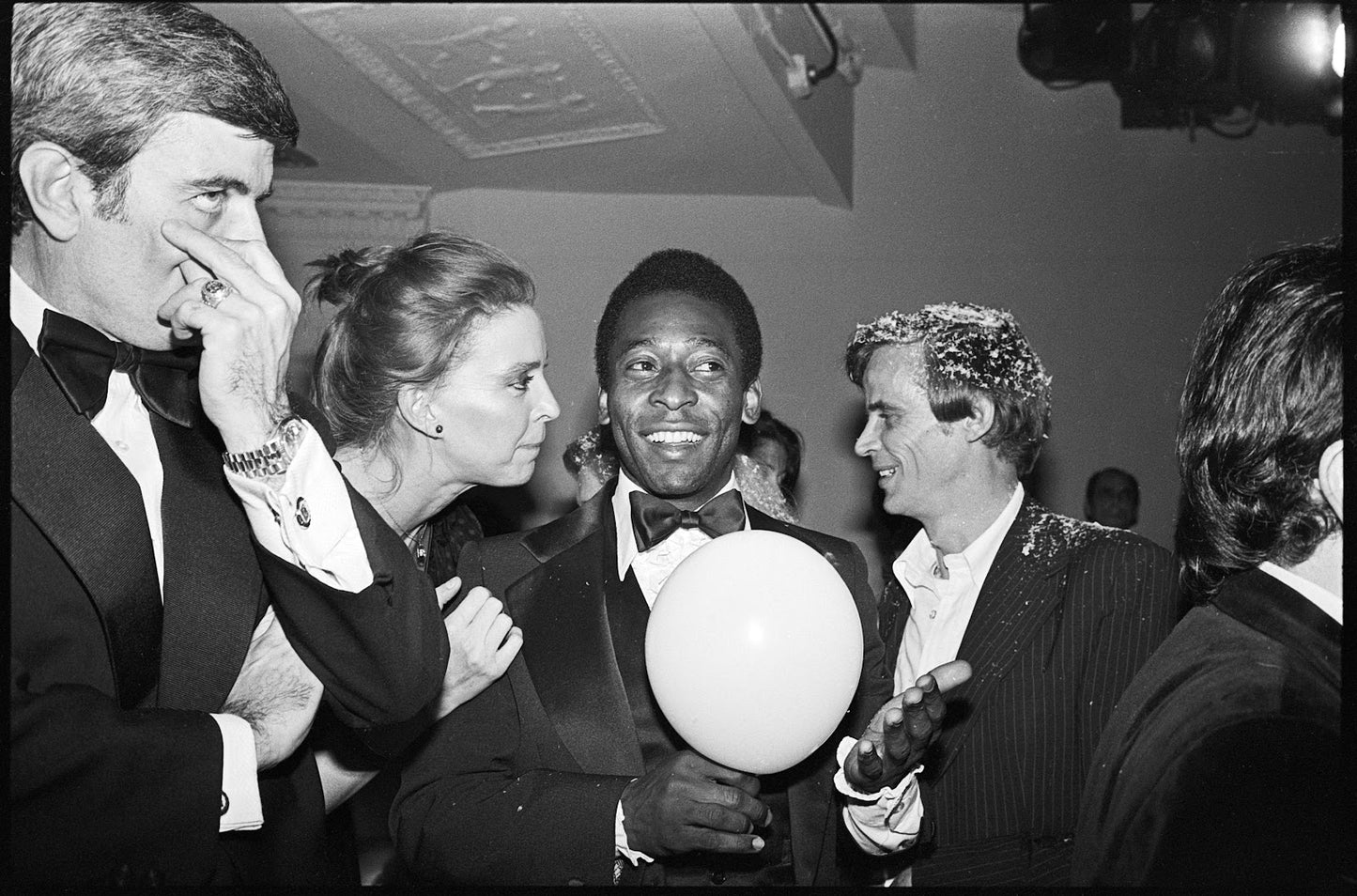 Pelé at Yankees Party November 19, 1978