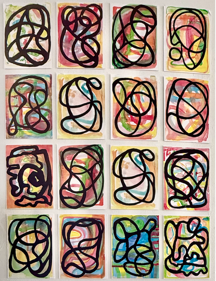 Walking A Line 32 Pieces