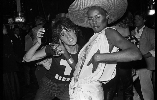 Grace Jones at Grease Opening Party October 6, 1977