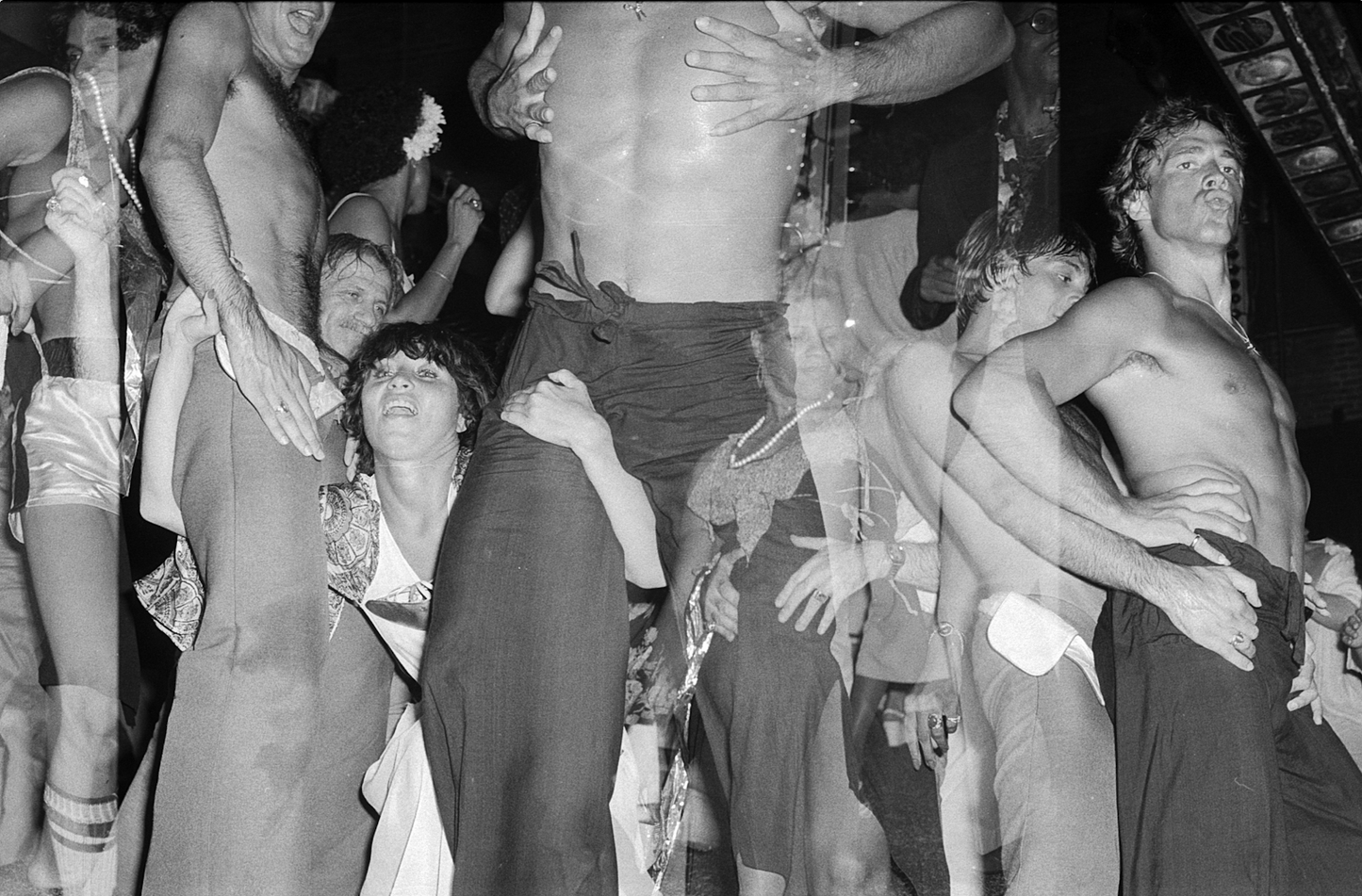 Bare-Chested Dancers c. 1978–79