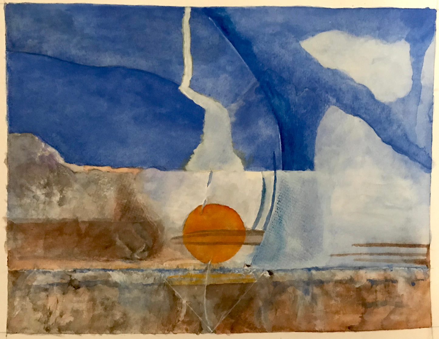 Abstract Sun and Sky